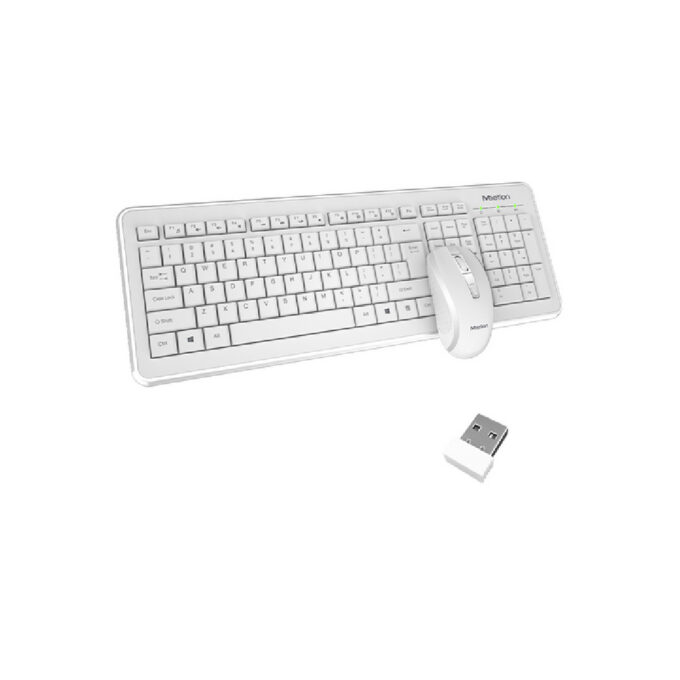 COMBO TECLADO Y MOUSE MEETION C4120 WHITE