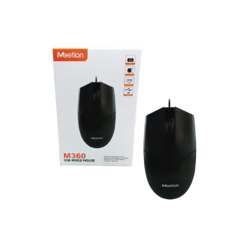 MOUSE OPTICO MEETION MT-M360
