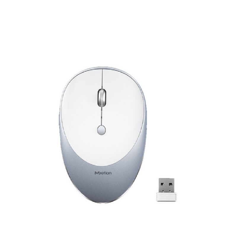 MOUSE WIRELESS RECARGABLE MEETION MT-R600 SILVER