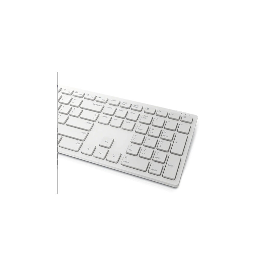 Combo DELL original teclado y mouse inalambrico color blanco - Imagen 3