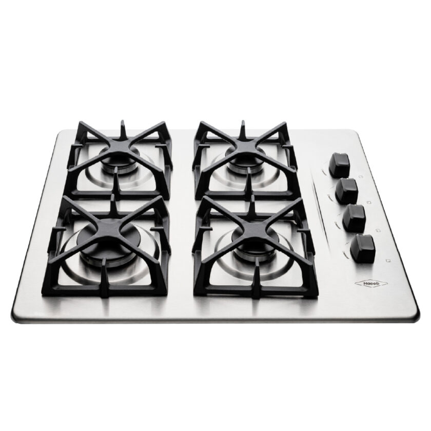 ENCIMERA A GAS - 4 QUEMADORES HA-EN-PFC-CG-60 INOX MLGP